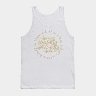 She Is Fearfully and Wonderfully Made Tank Top